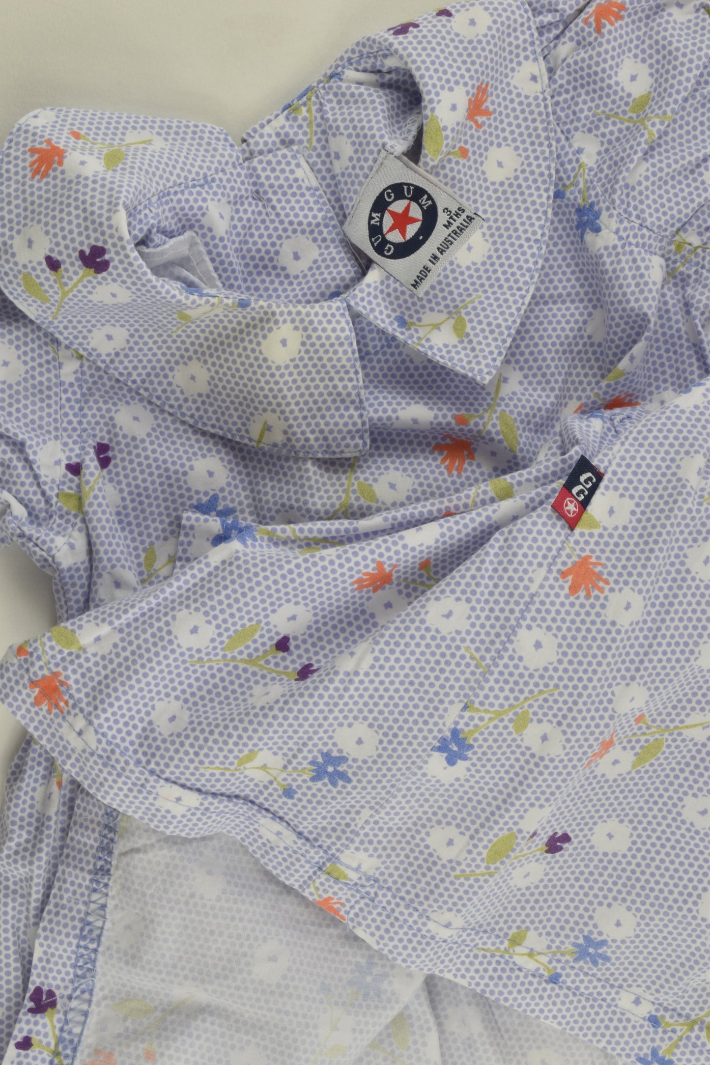 Gumboots Size approx 00 (3 months) Vintage Dress