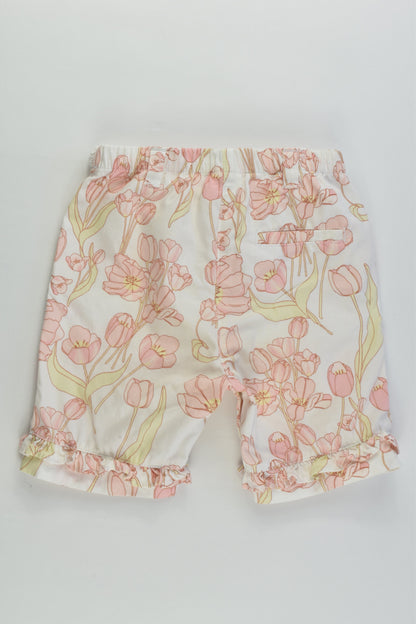 Gymboree Size 0 (6-9 months) Floral Shorts