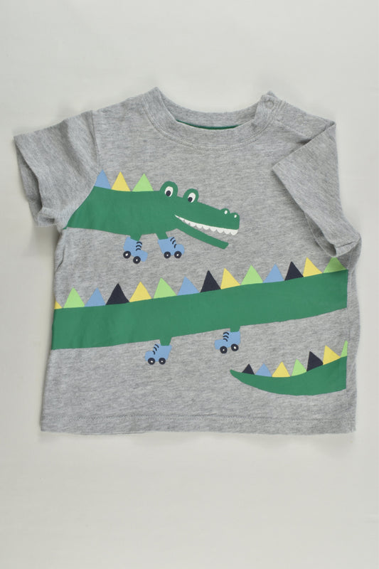 Gymboree Size 1 (12-18 months) Crocodile T-shirt