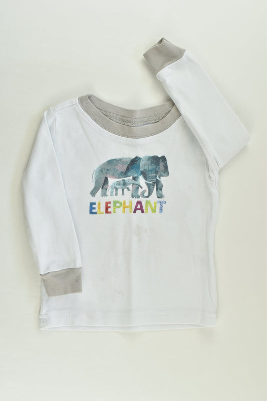 Gymboree Size 1-2 (18-24 months) The World Of Eric Carle Top
