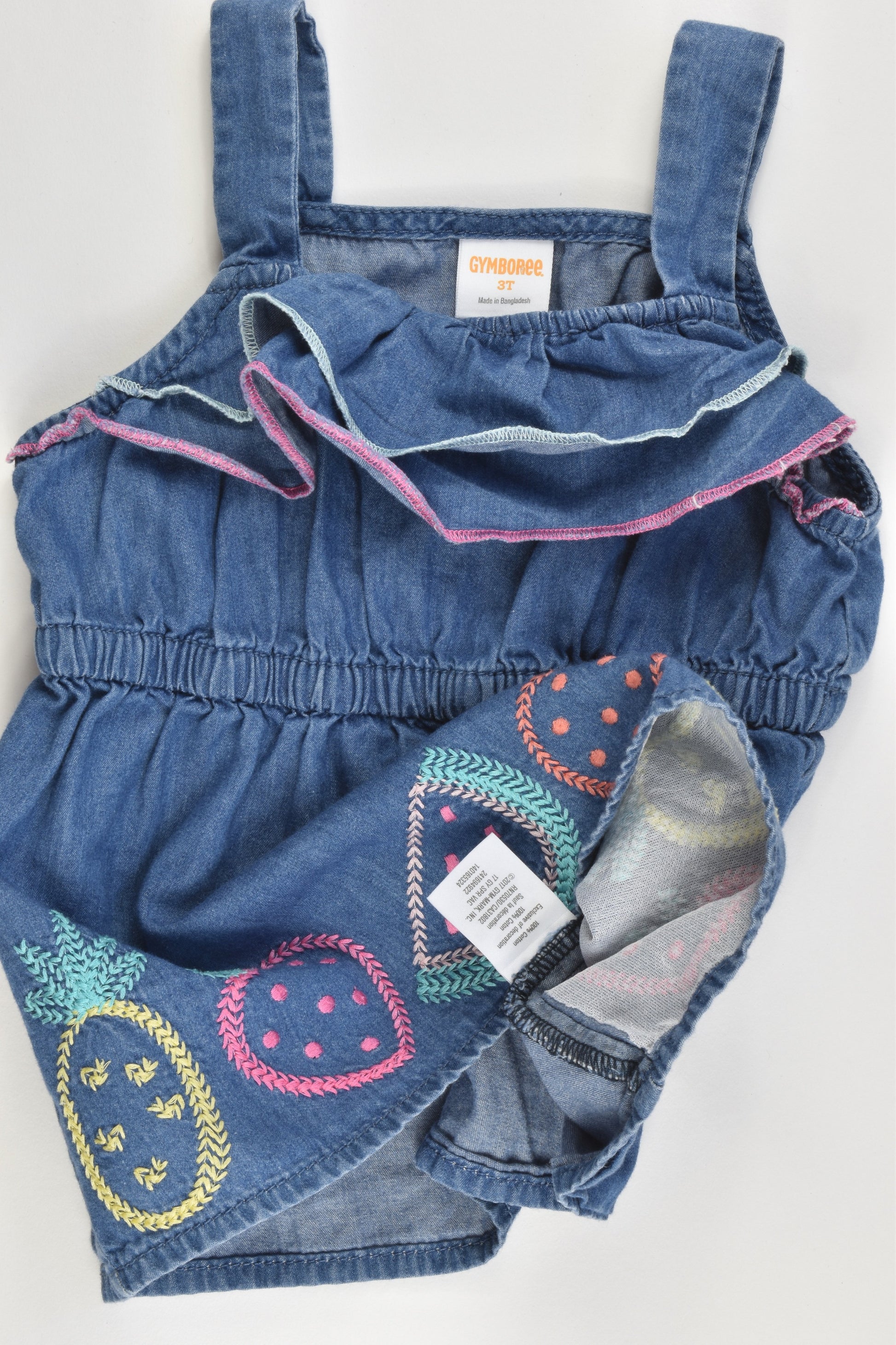 Gymboree Size 1-2 Soft Denim Top