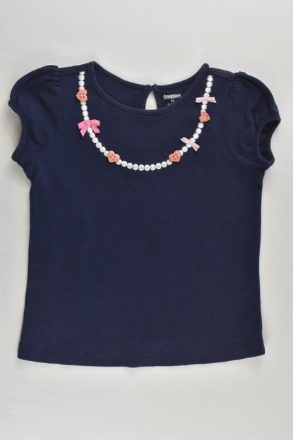 Gymboree Size 3 Necklace T-shirt