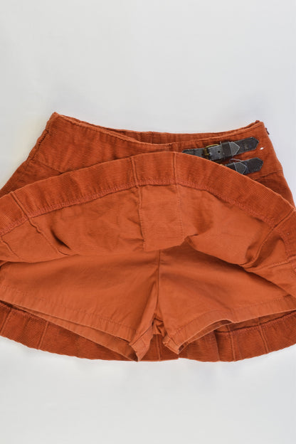 Gymboree Size 3 Soft and Stretchy Cord Skirt with Shorts Underneath
