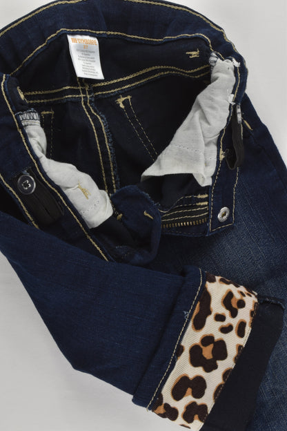 Gymboree Size 3 Stretchy 3/4 Denim Pants