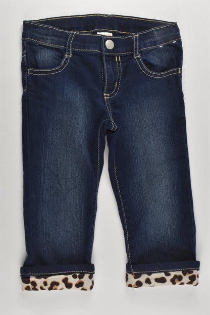 Gymboree Size 3 Stretchy 3/4 Denim Pants