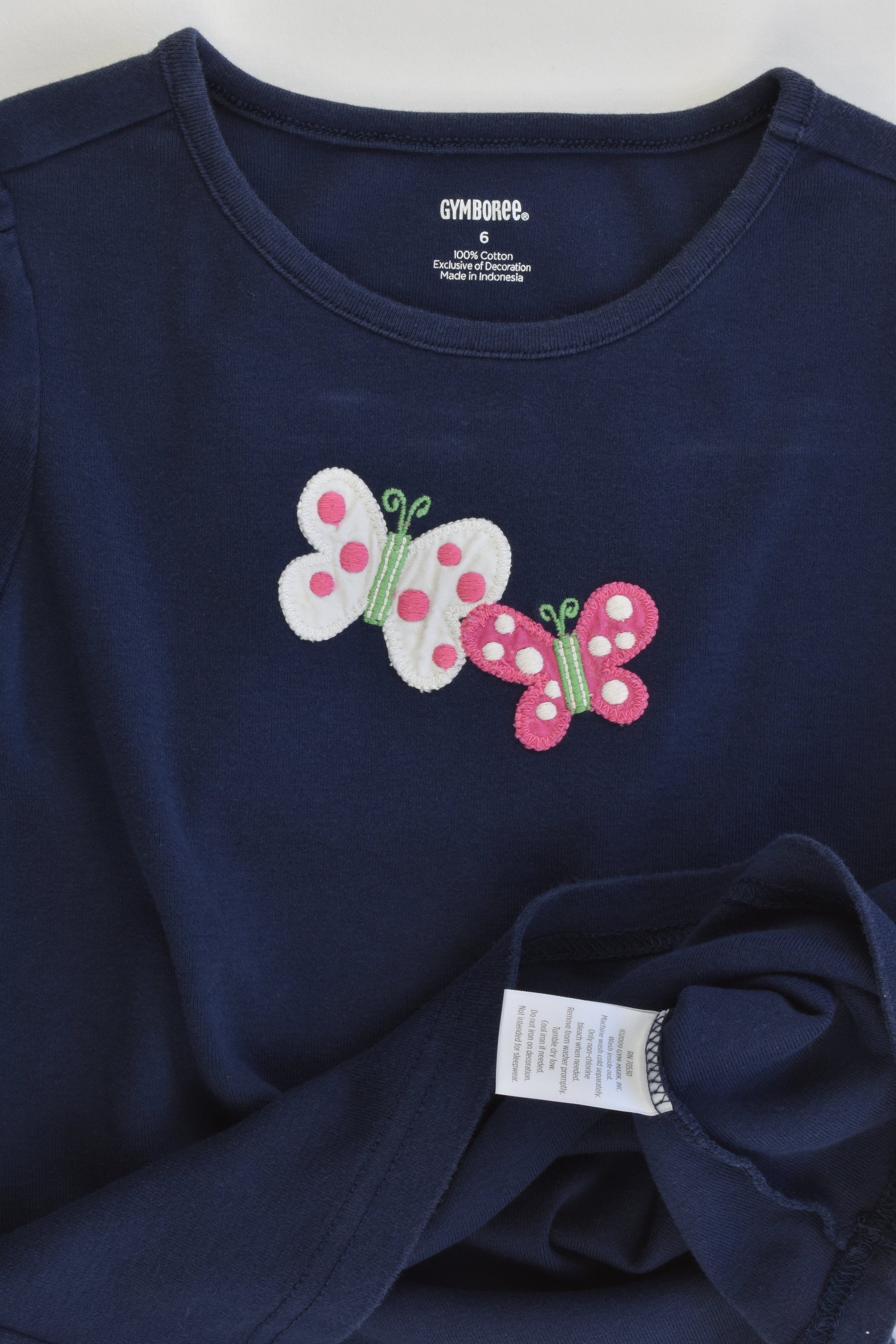 Gymboree Size 6 Butterflies T-shirt