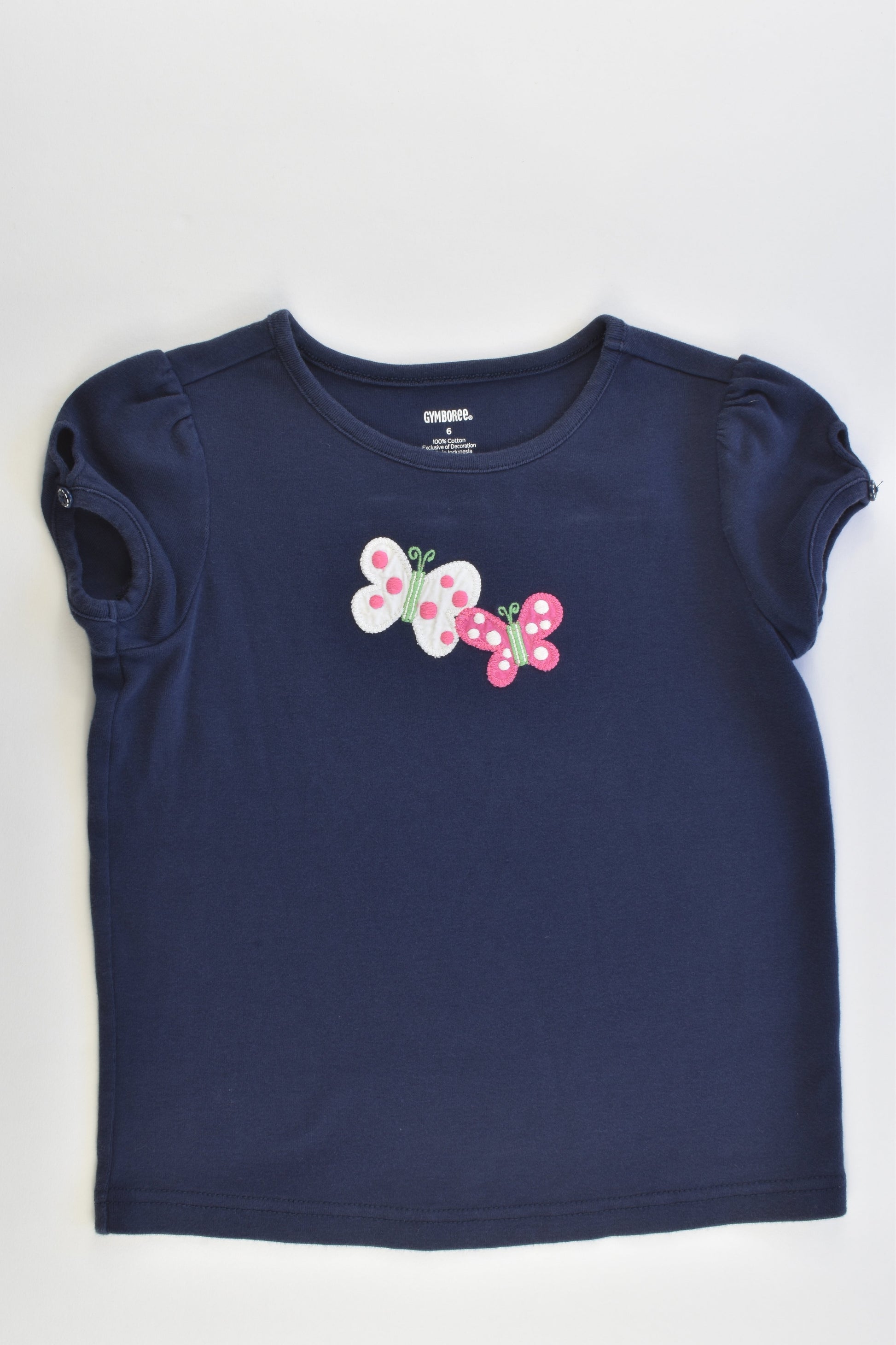 Gymboree Size 6 Butterflies T-shirt