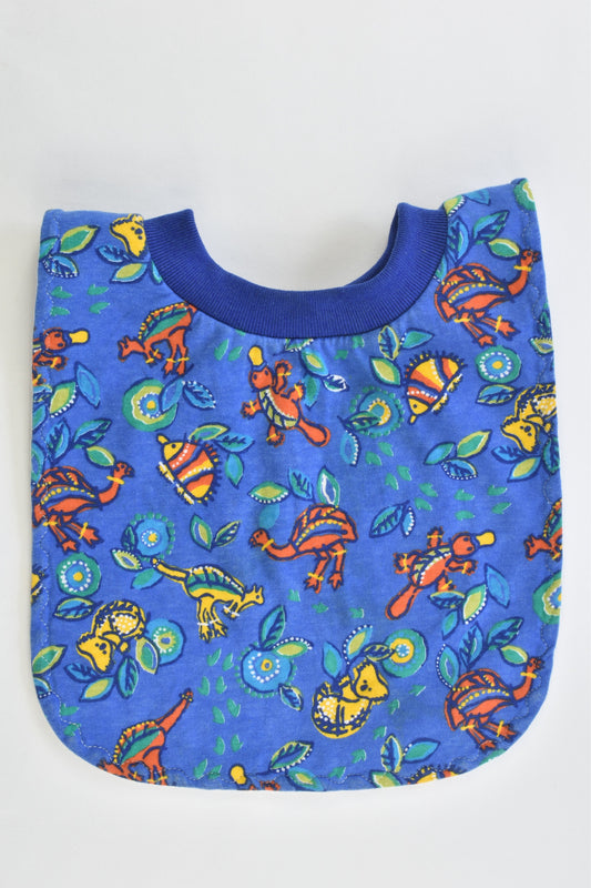 Hand Made Australian Animals Baby Bib