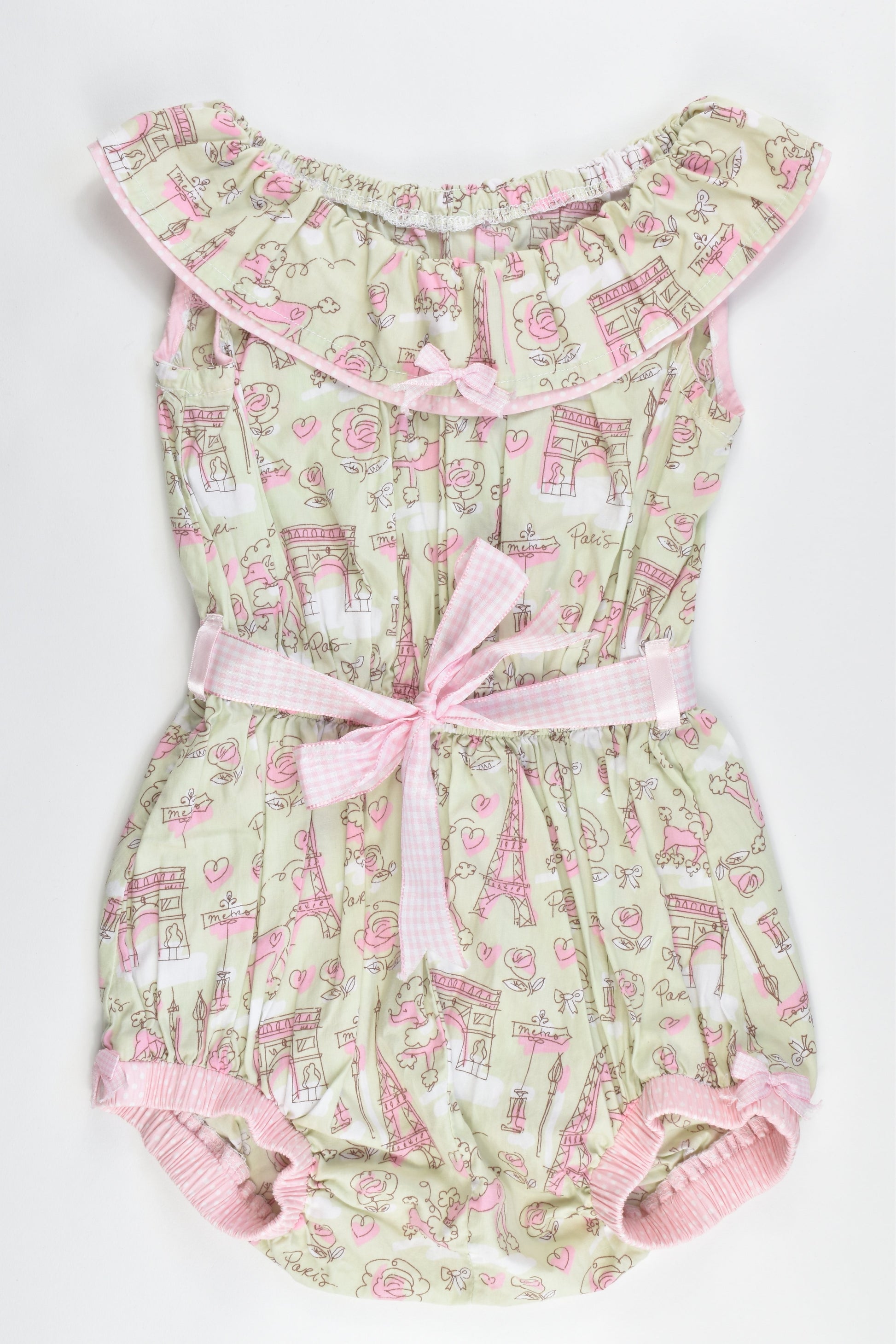 Hand Made Size approx 1-2 Playsuit