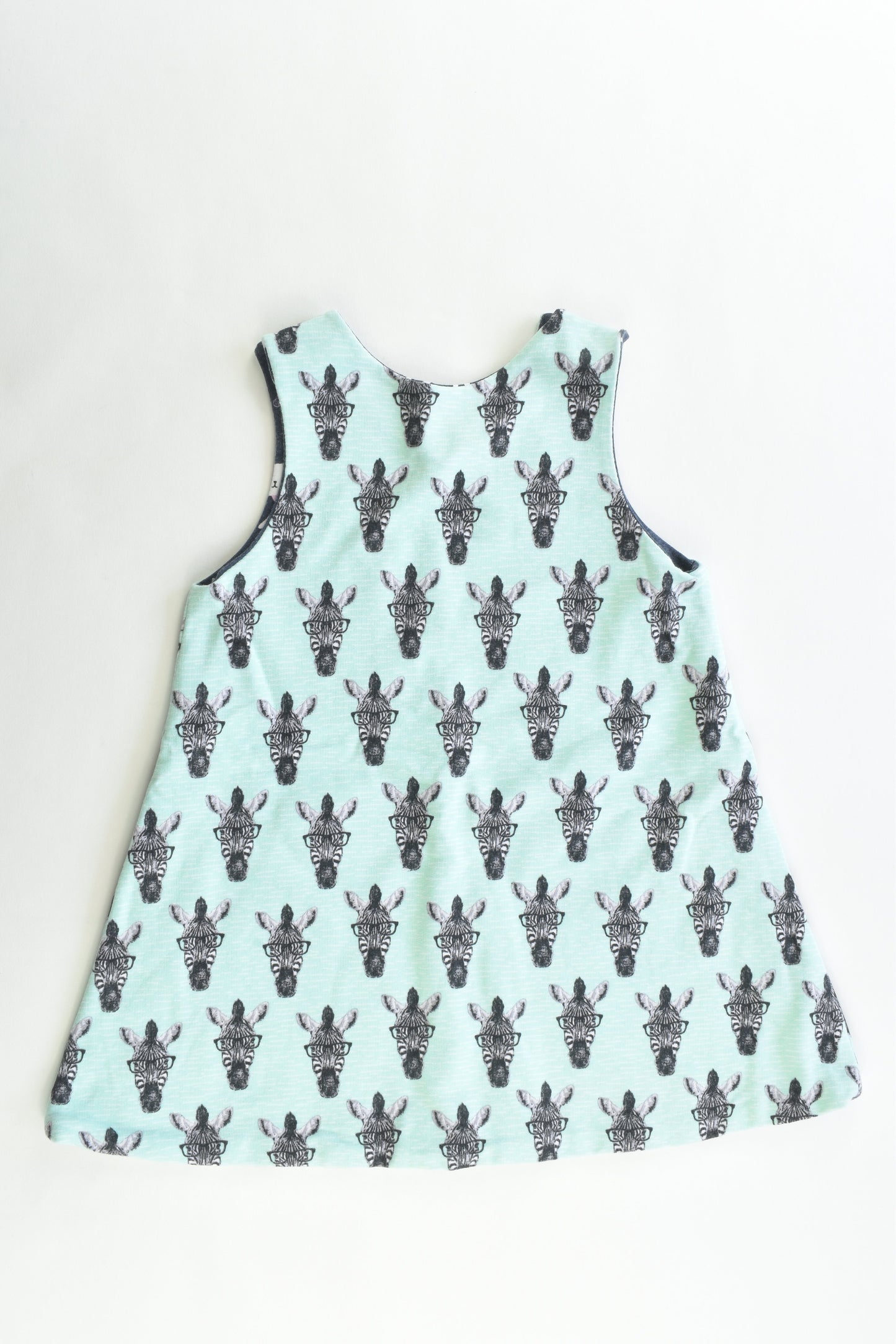 Hand Made Size approx 1-2 Reversible Dress