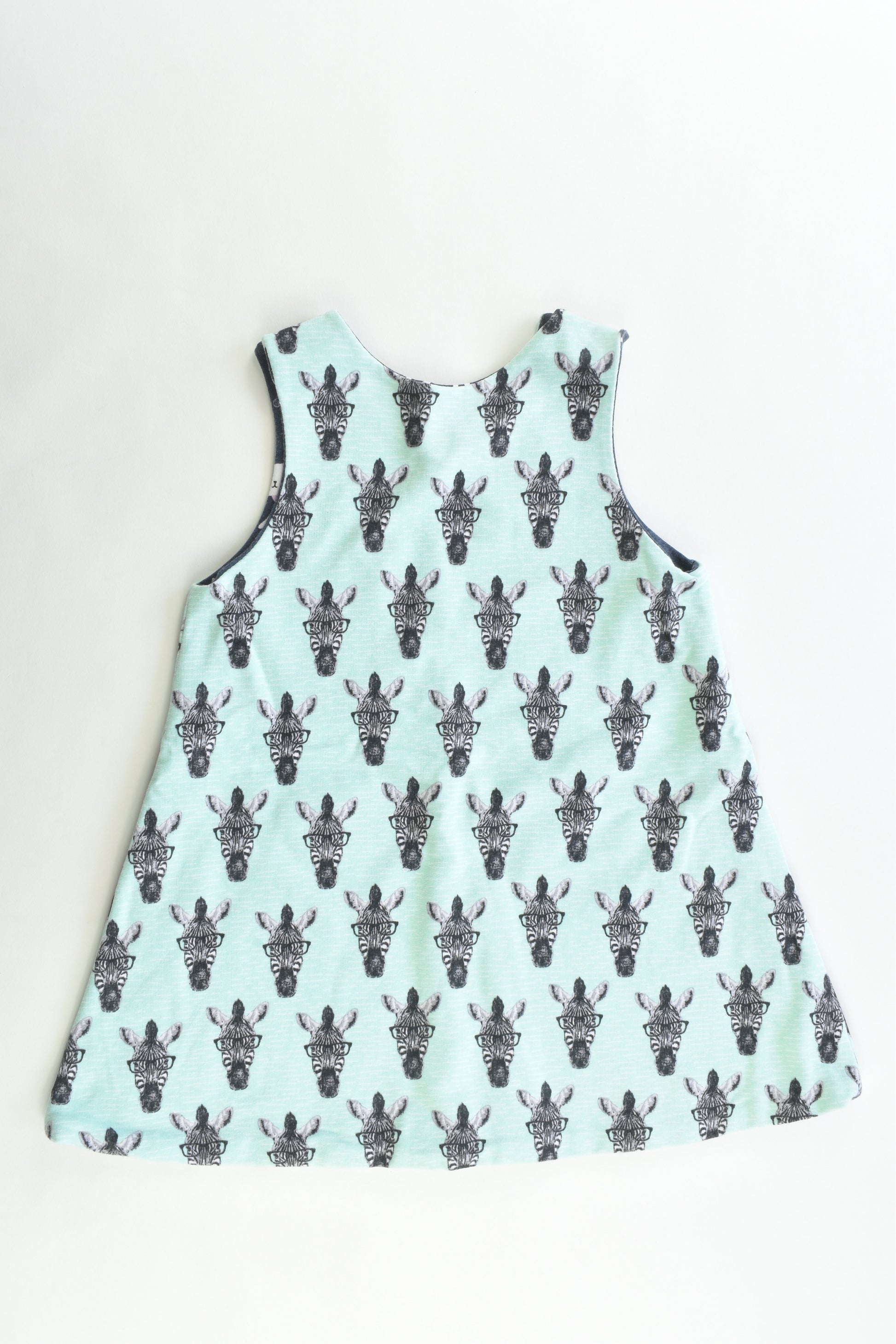 Hand Made Size approx 1-2 Reversible Dress