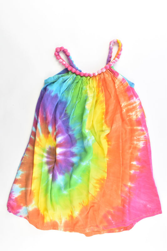 Hand Made Size approx 2-3 Tie-Dyed Dress