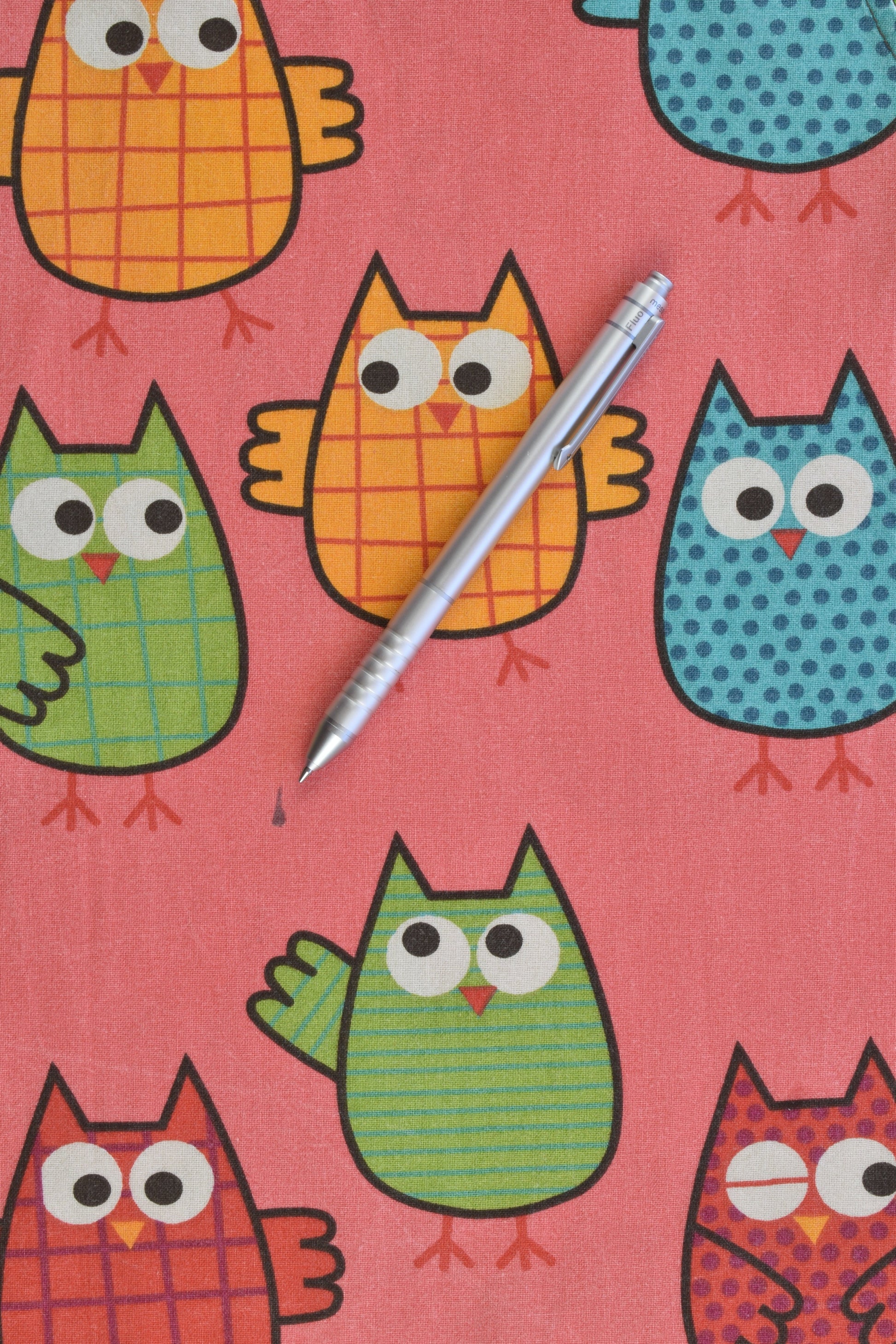 Hand Made Size approx 4 Owl Dress