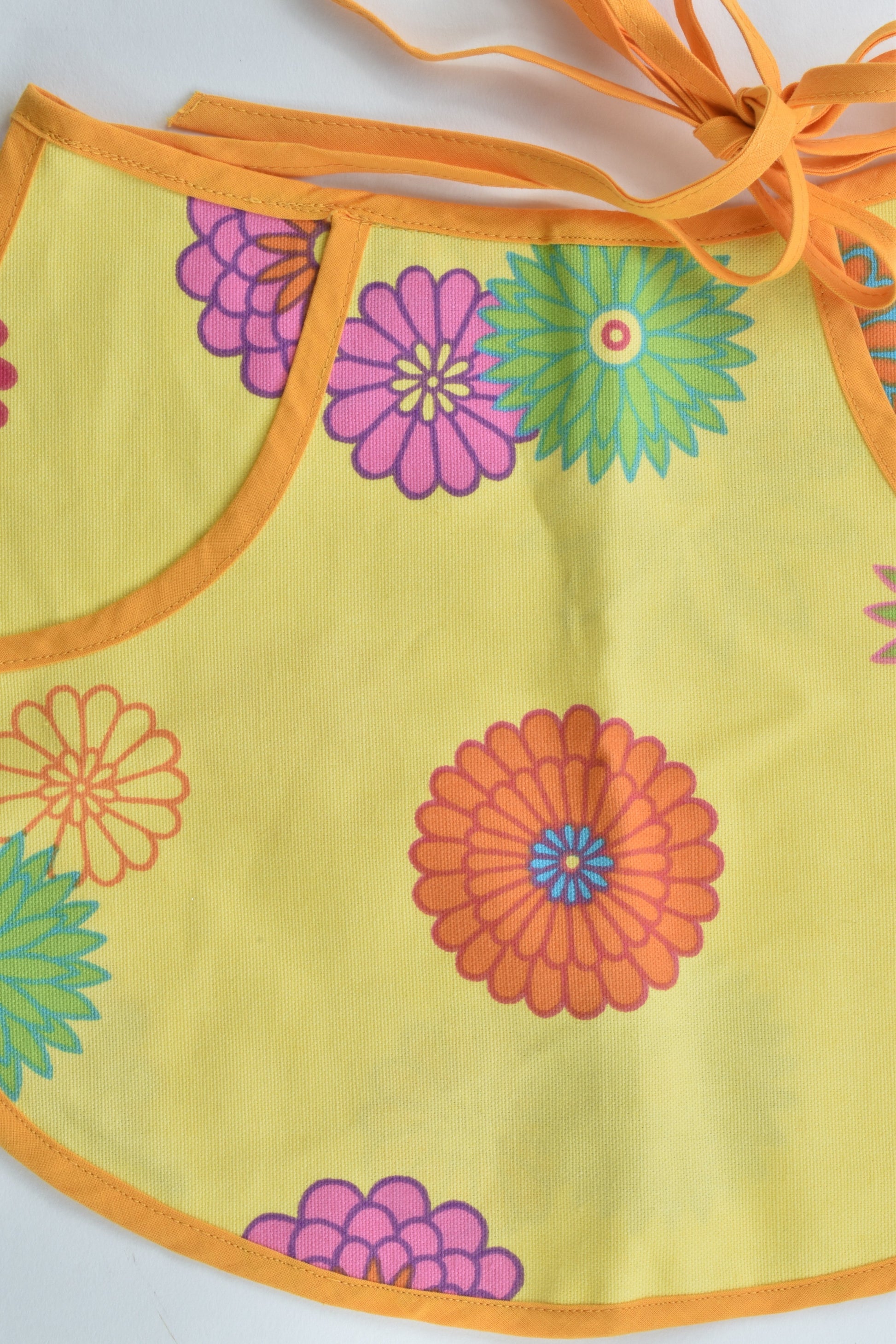 Handmade Floral Apron with Pockets