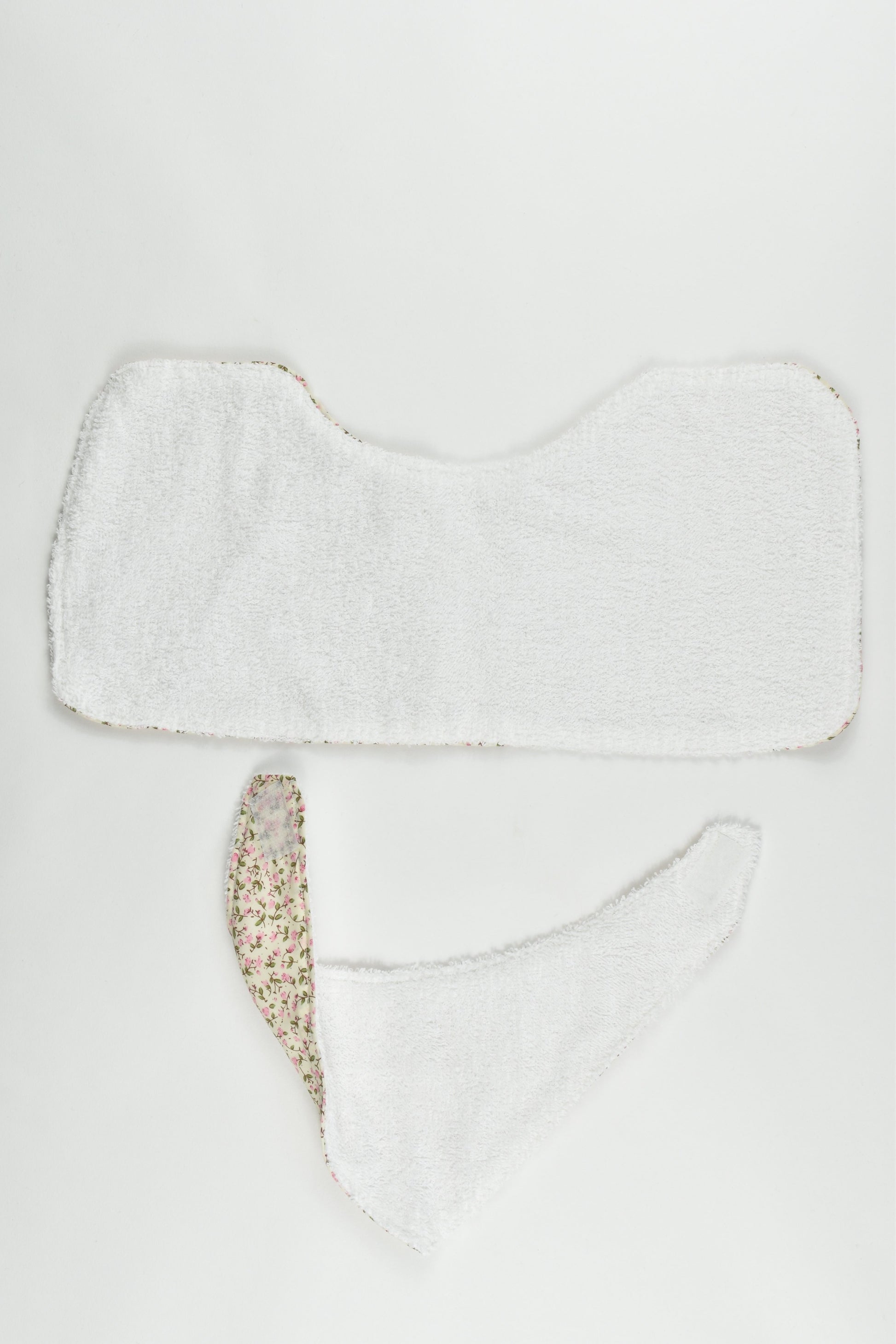 Handmade One Size Floral Bibs