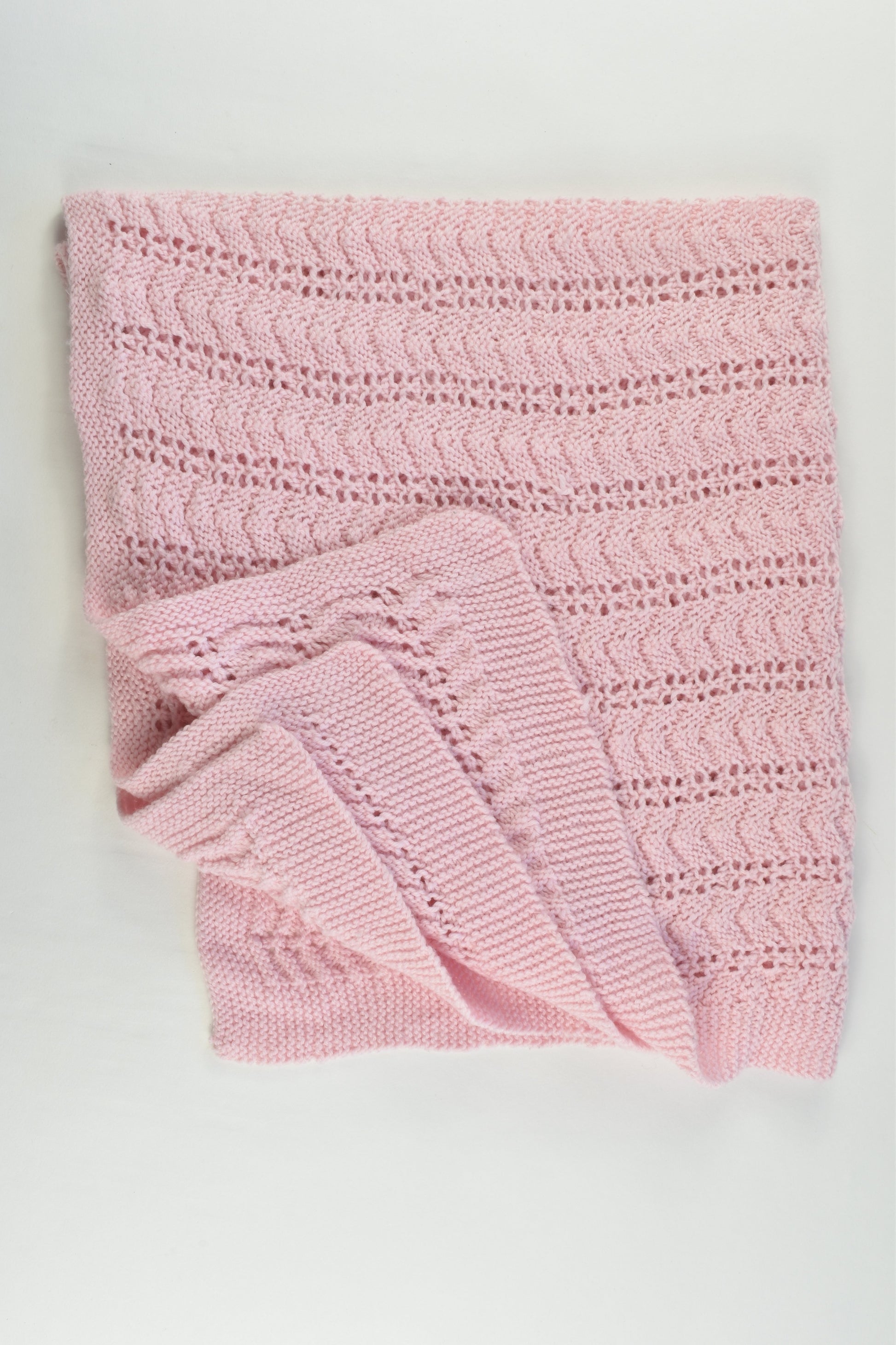 Handmade Pink Baby Blanket