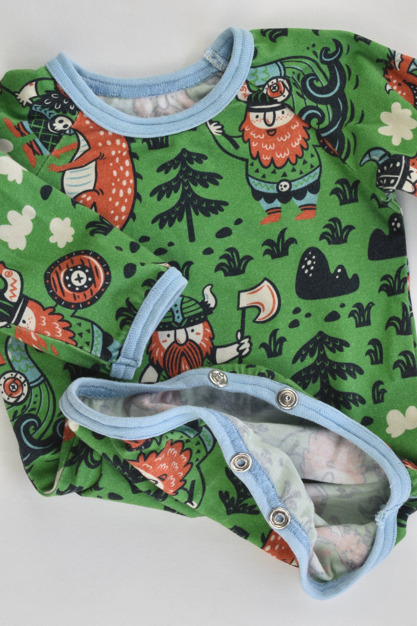 Handmade Size 000 (56 cm) Viking Bodysuit