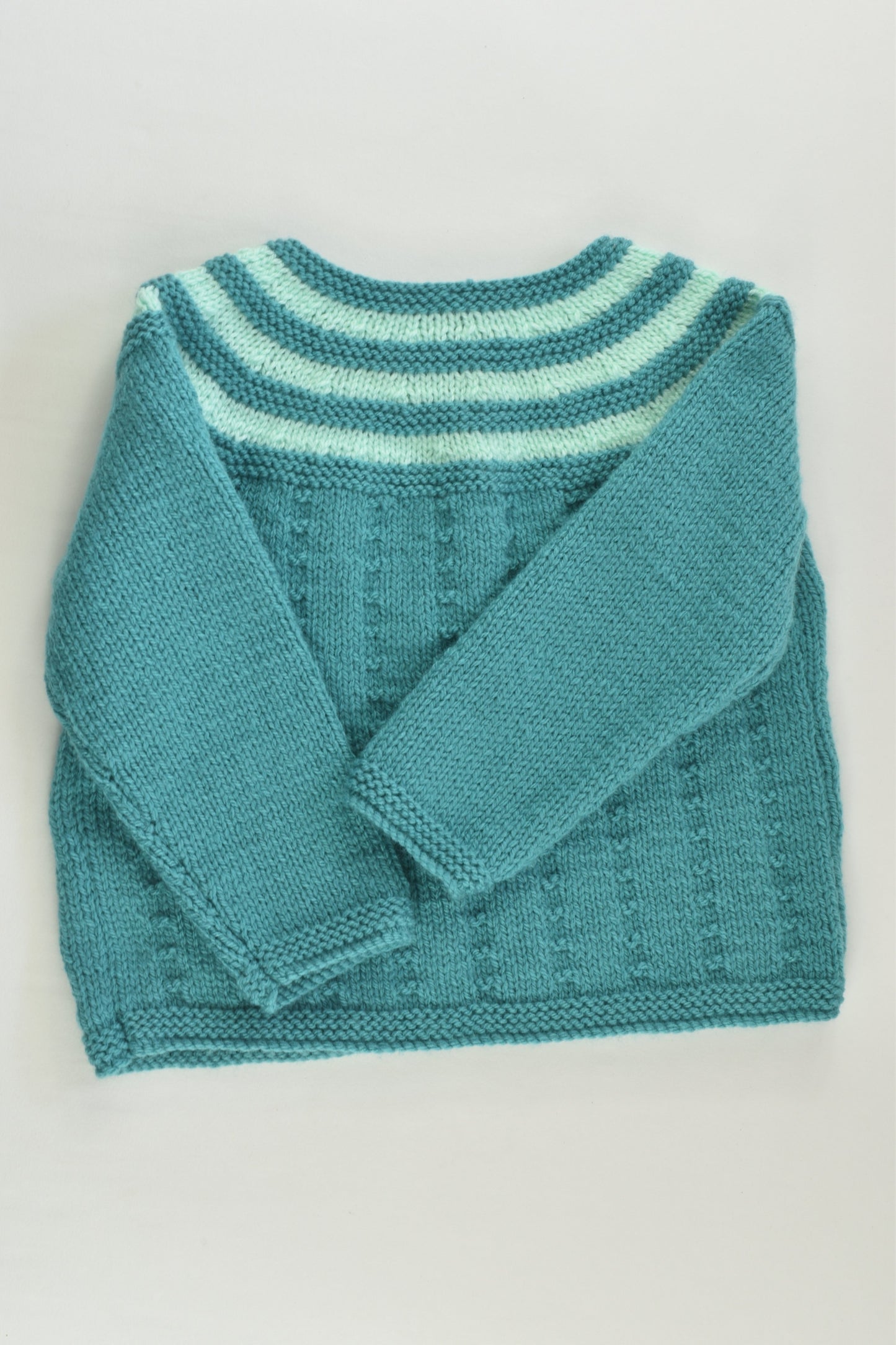 Handmade Size 1-2 Knitted Cardigan