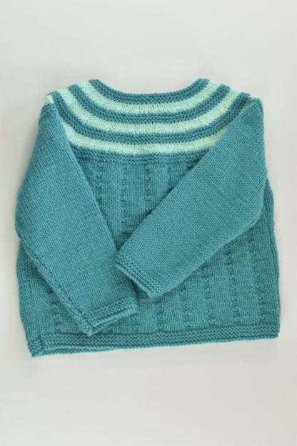 Handmade Size 1-2 Knitted Cardigan