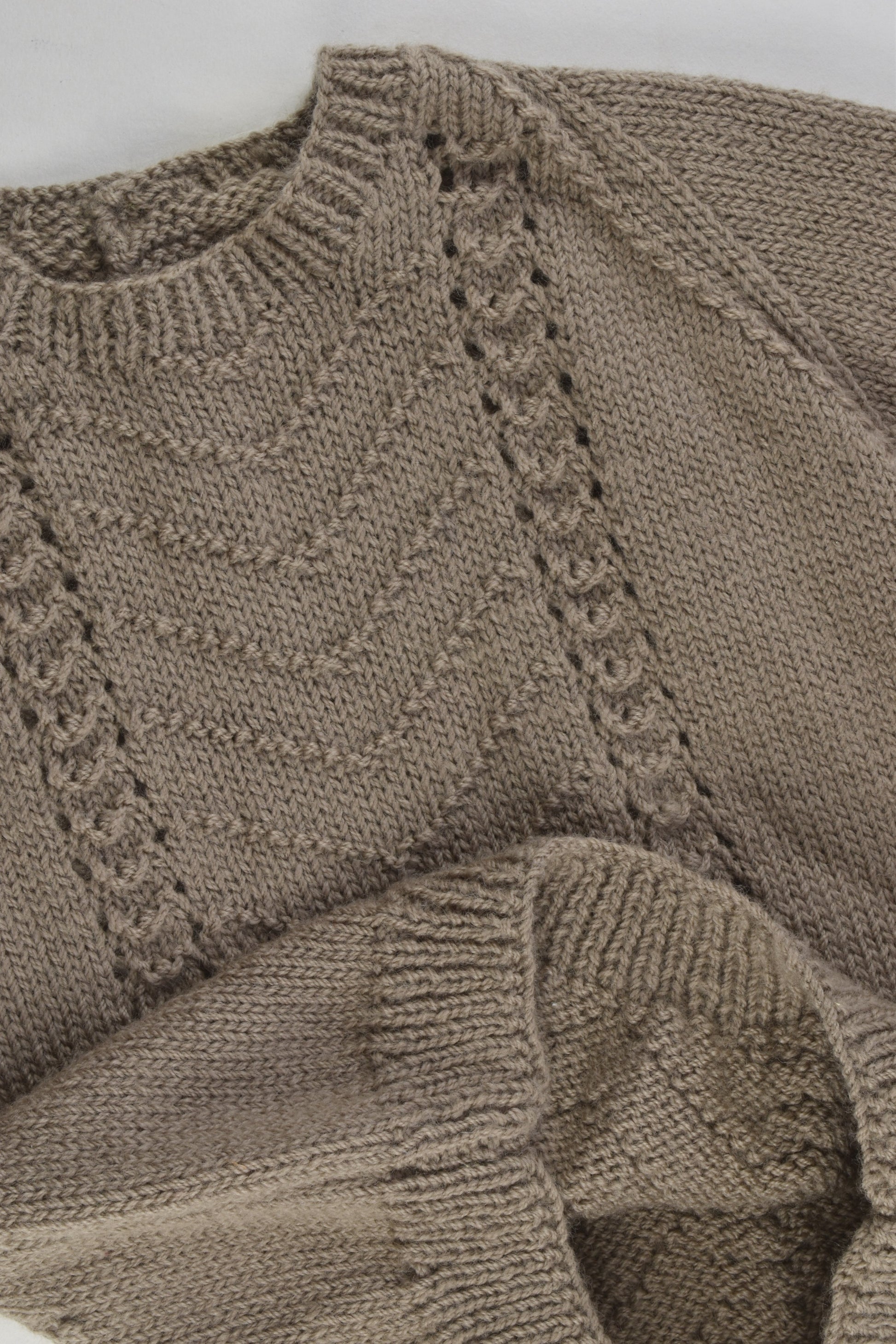 Handmade Size 1-2 Knitted Jumper