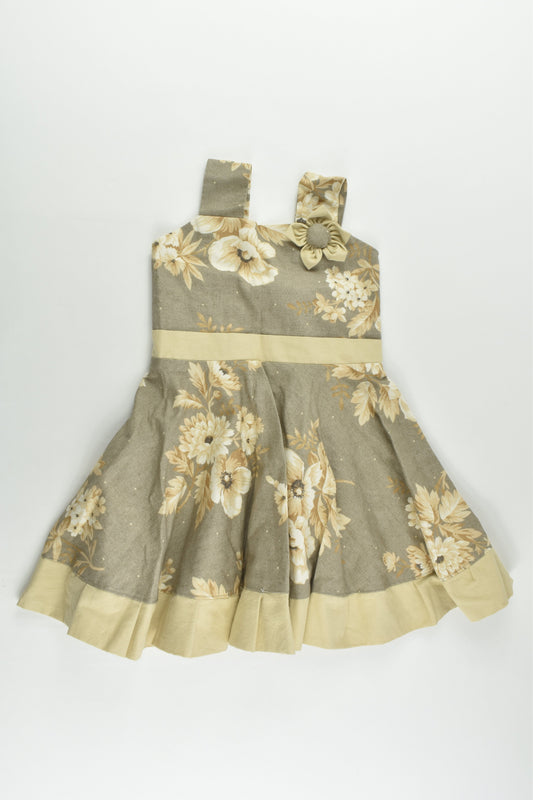 Handmade Size 1 Floral Dress