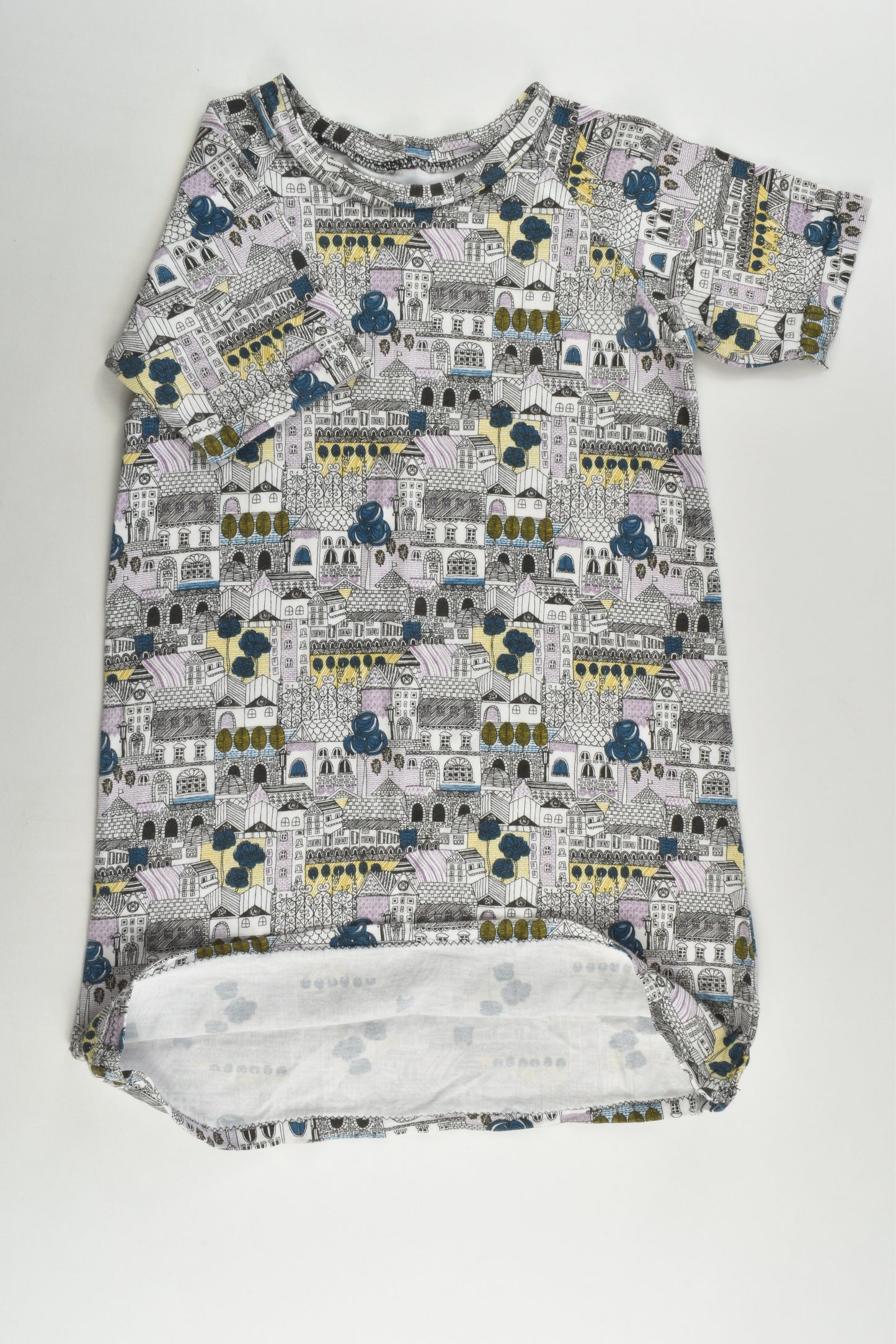 Handmade Size 2-3 Houses Dress