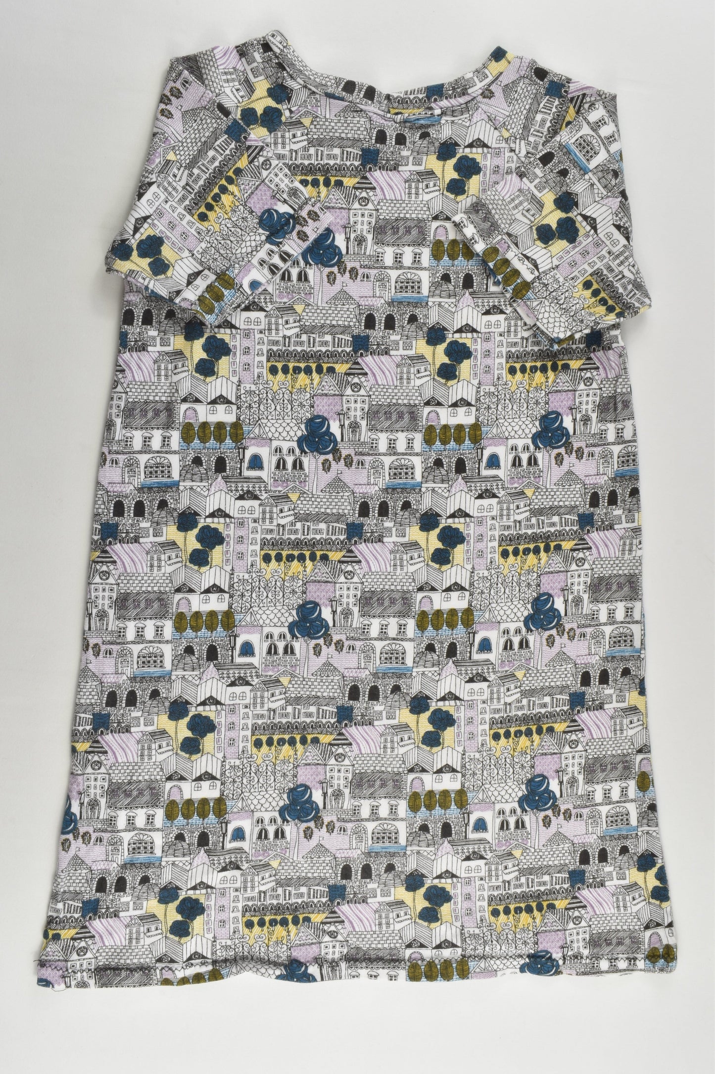 Handmade Size 2-3 Houses Dress