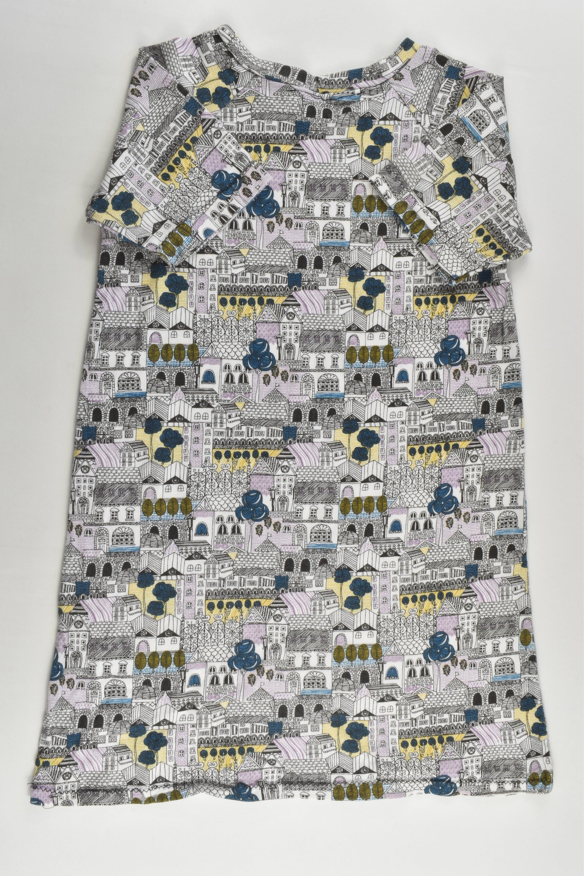Handmade Size 2-3 Houses Dress