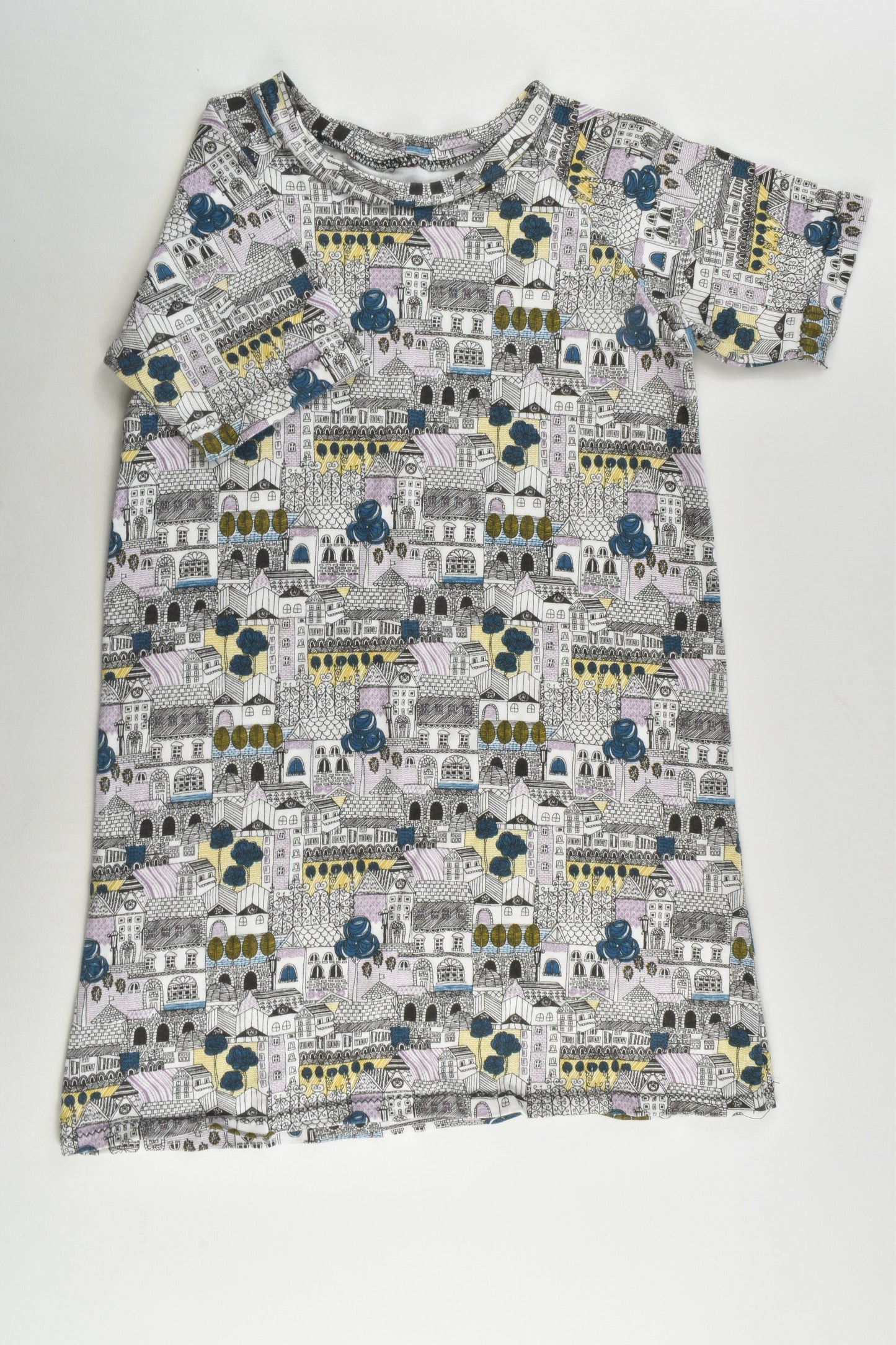 Handmade Size 2-3 Houses Dress