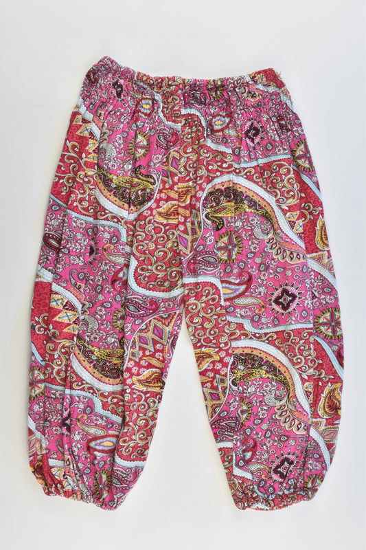 Handmade Size 2 Baggy Bali Pants