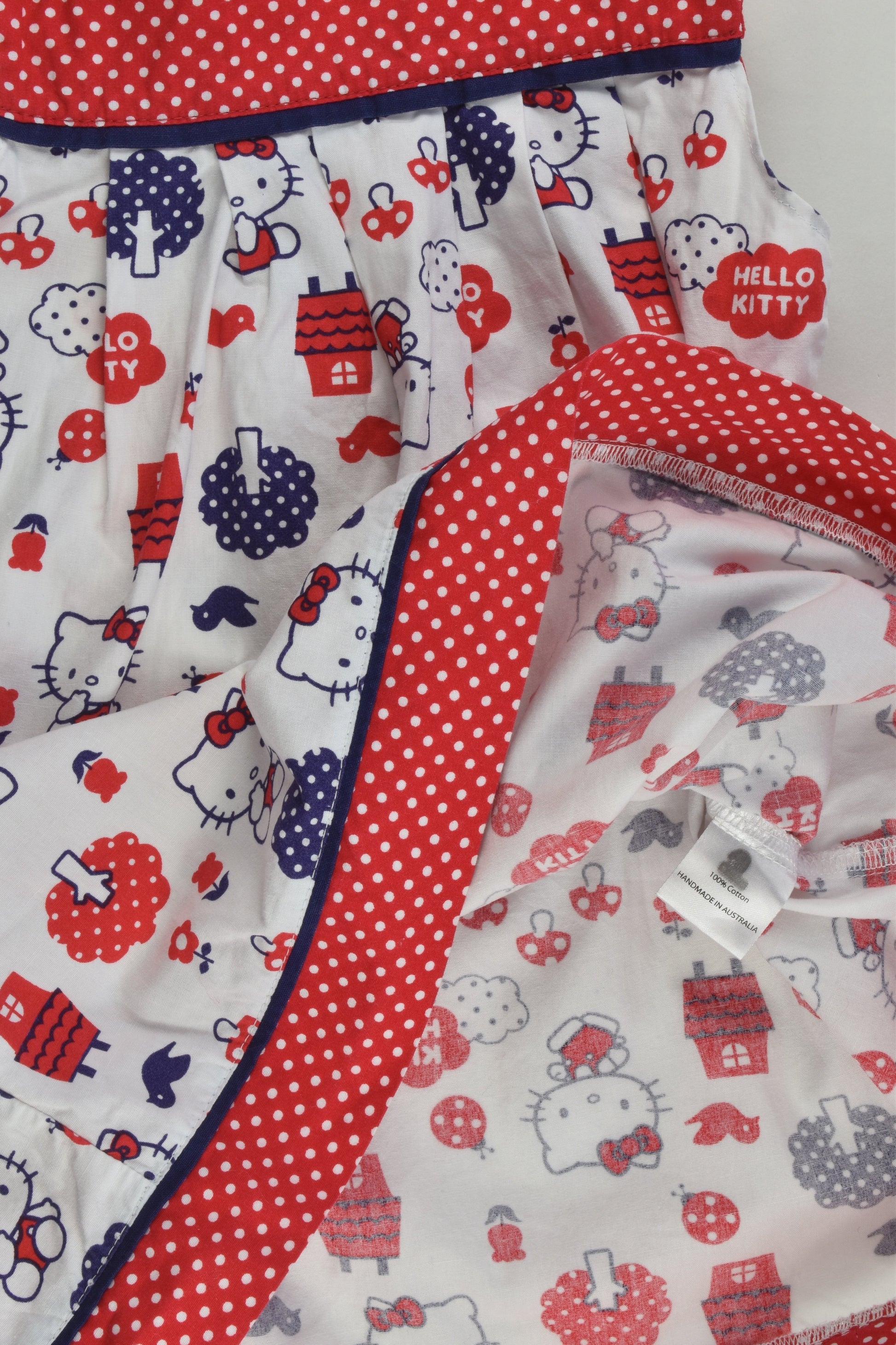 Handmade Size 2 Hello Kitty Dress