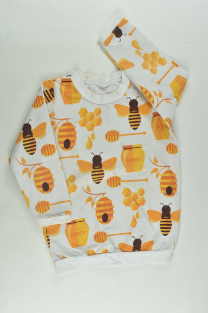 Handmade Size 3 Bees nad Honey Sweater