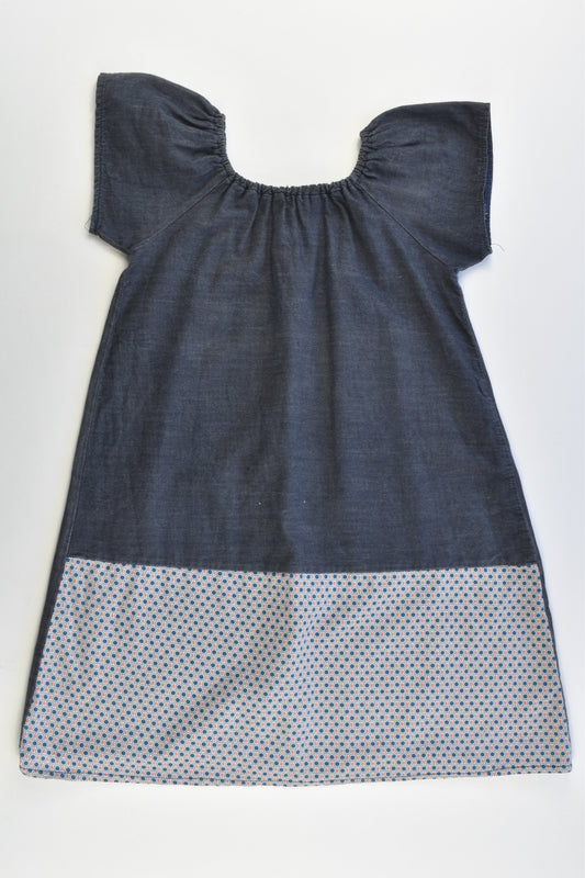 Handmade (?) Size 3 Lightweight Denim Dress