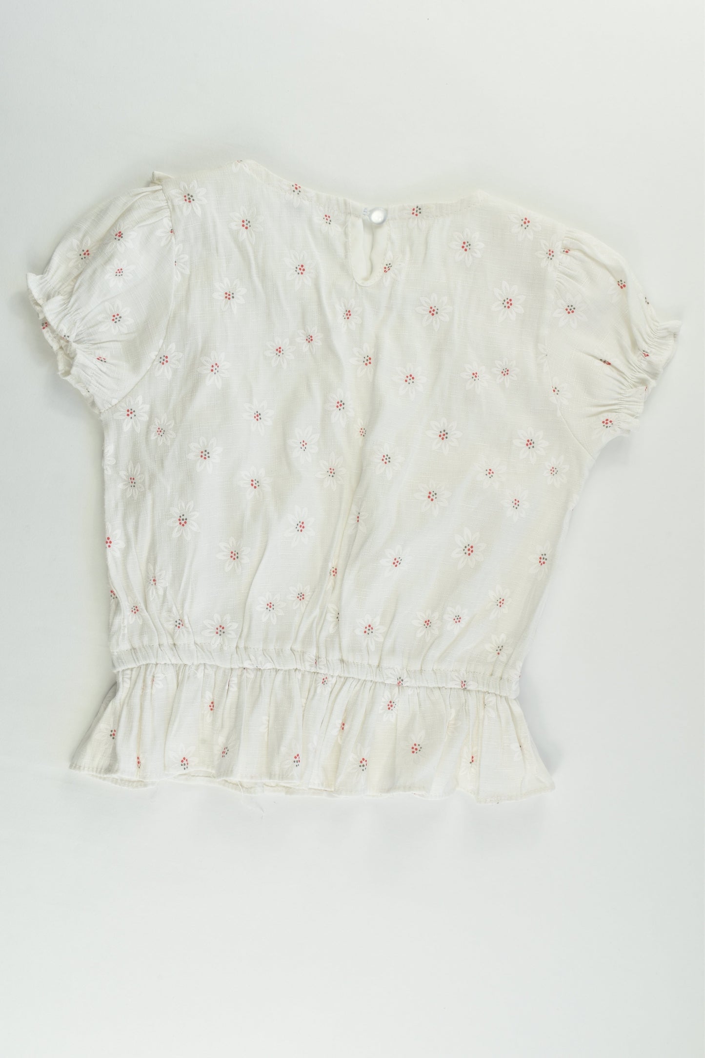 Handmade Size 4 Floral Blouse