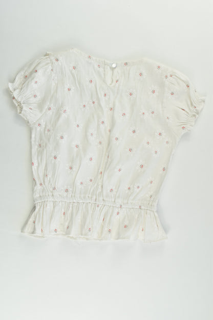 Handmade Size 4 Floral Blouse