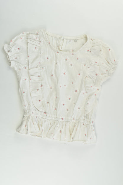 Handmade Size 4 Floral Blouse