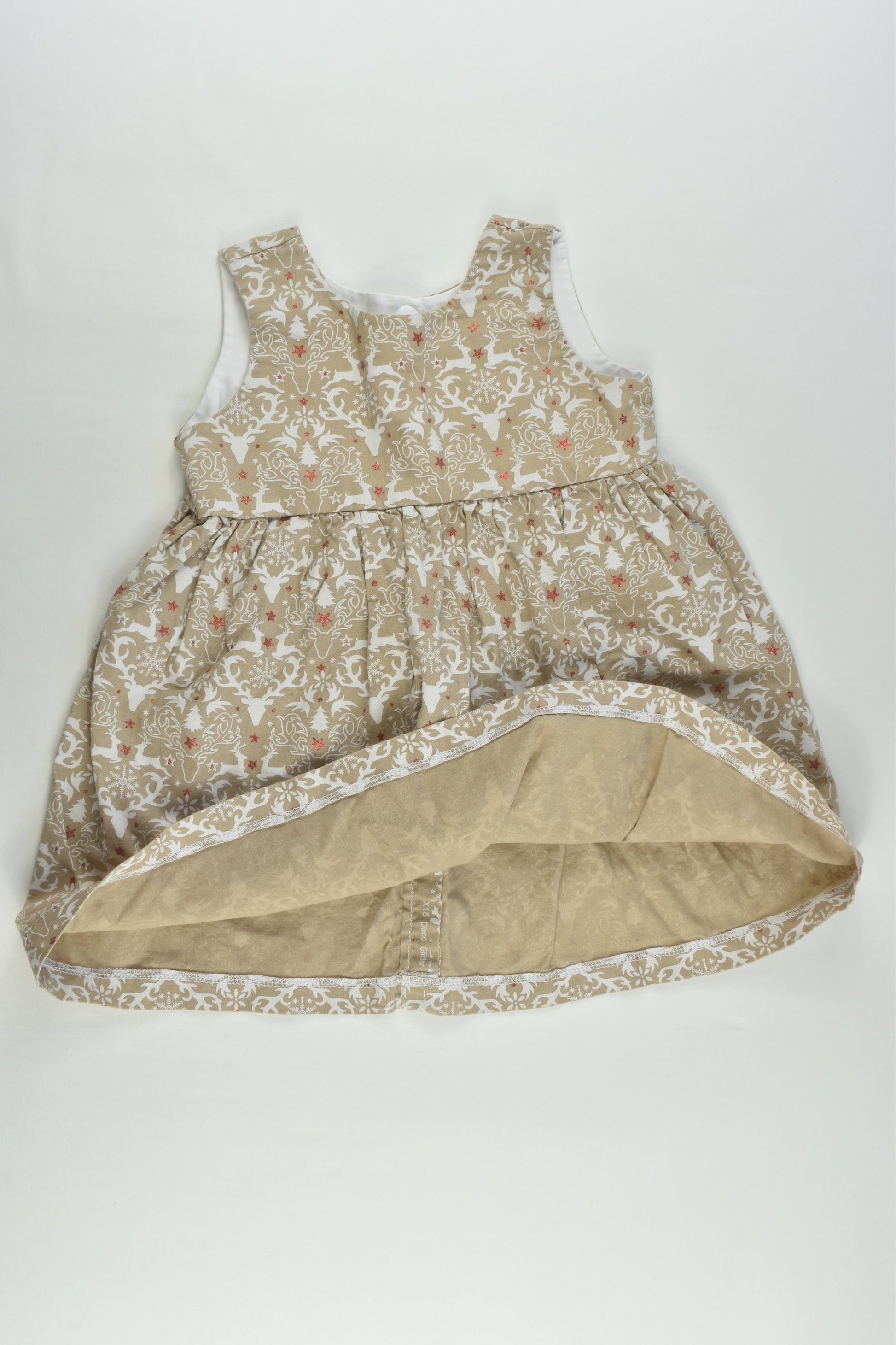 Handmade Size approx 0-1 Christmas Dress