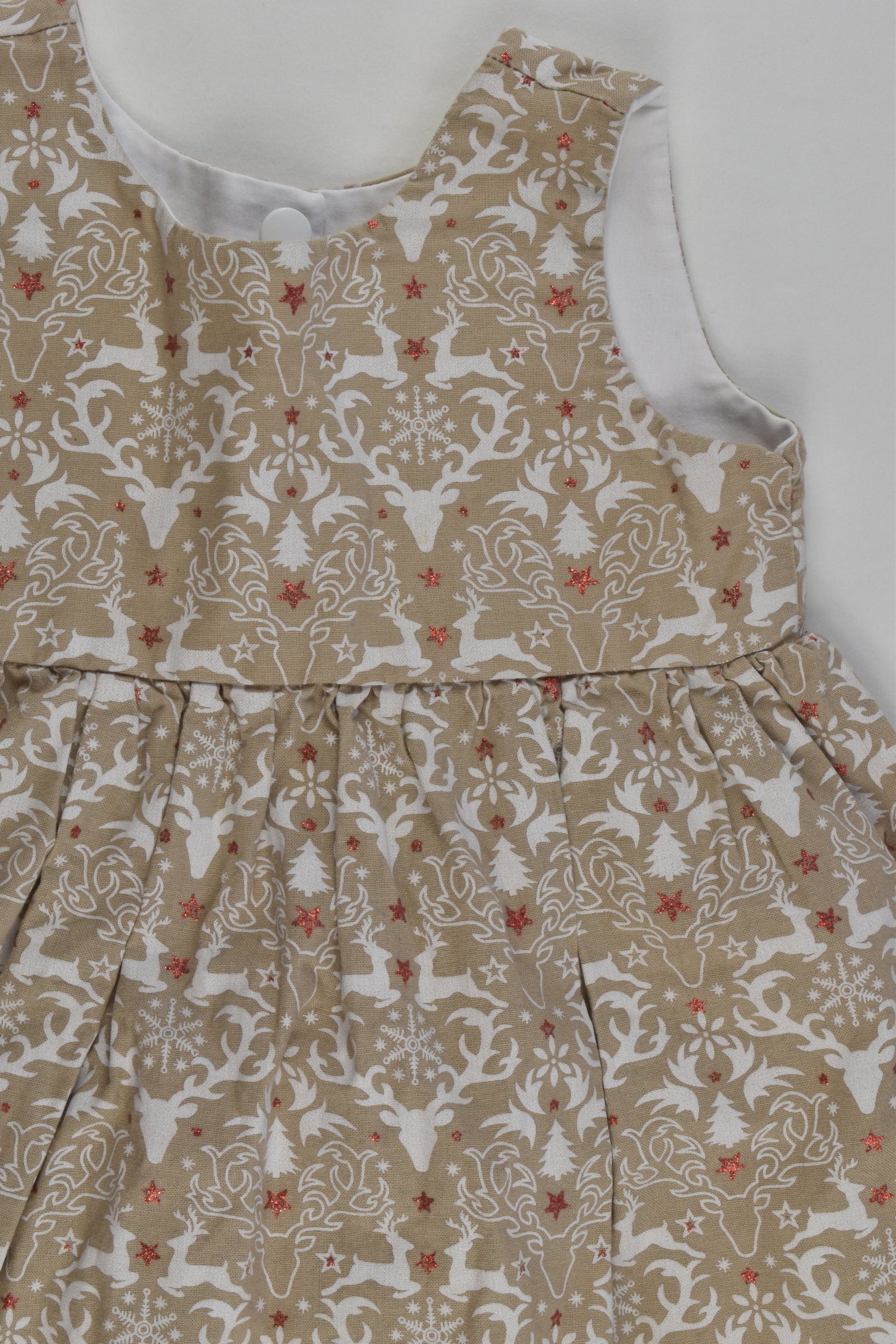 Handmade Size approx 0-1 Christmas Dress
