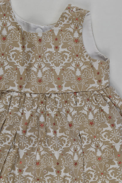 Handmade Size approx 0-1 Christmas Dress