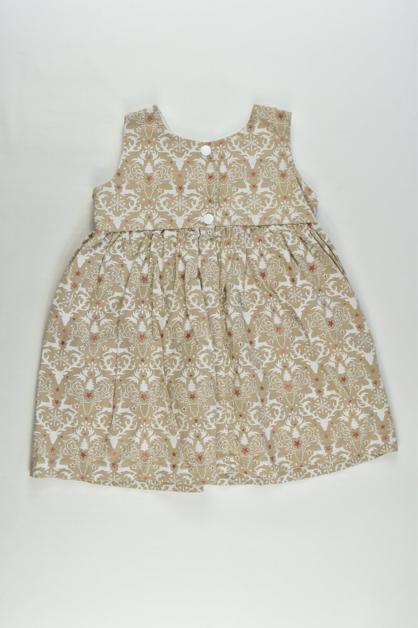Handmade Size approx 0-1 Christmas Dress