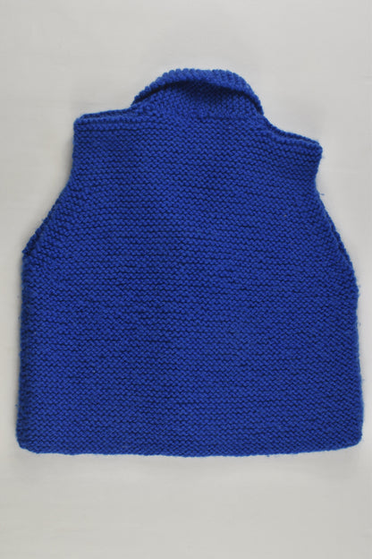 Handmade Size approx 0-1 Knitted Vest