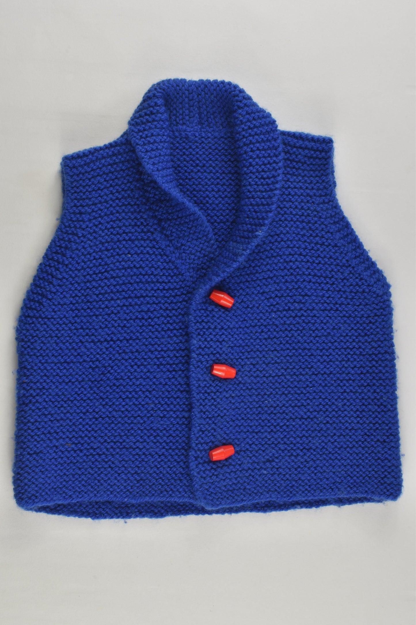 Handmade Size approx 0-1 Knitted Vest