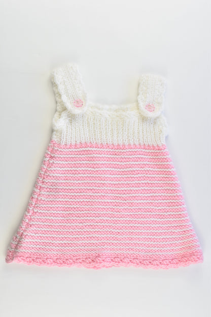 Handmade Size approx 0 Knitted Dress