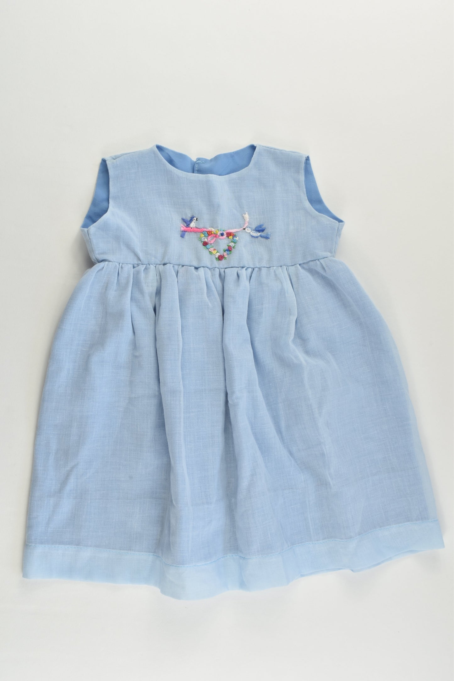 Handmade Size approx 00 Lined Two Birds Dress