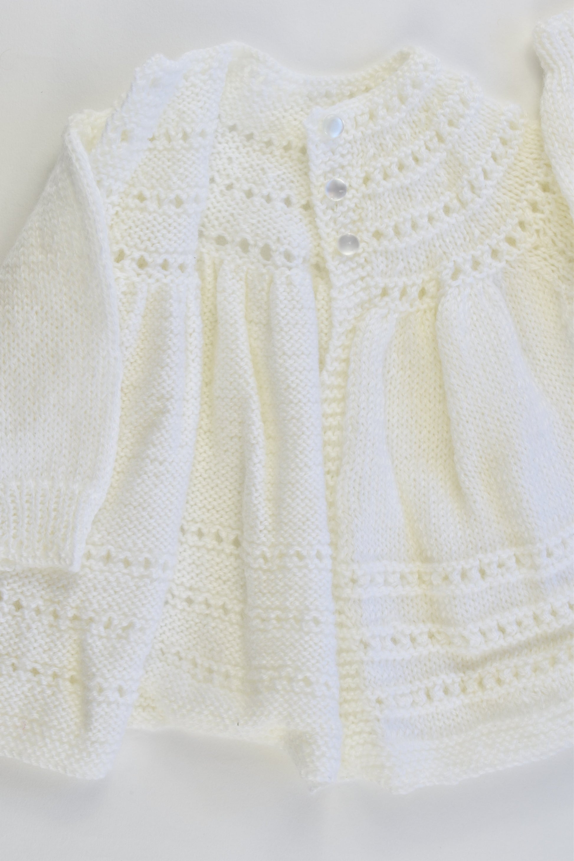 Handmade Size approx 000-00 Knitted Cardigan