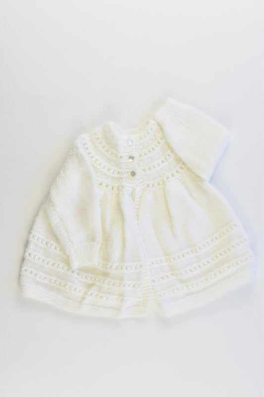 Handmade Size approx 000-00 Knitted Cardigan