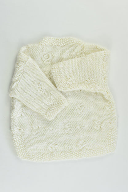 Handmade Size approx 000 Knitted Jumper