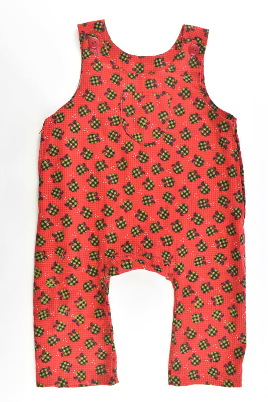Handmade Size approx 1-2 Apples Cord Overalls