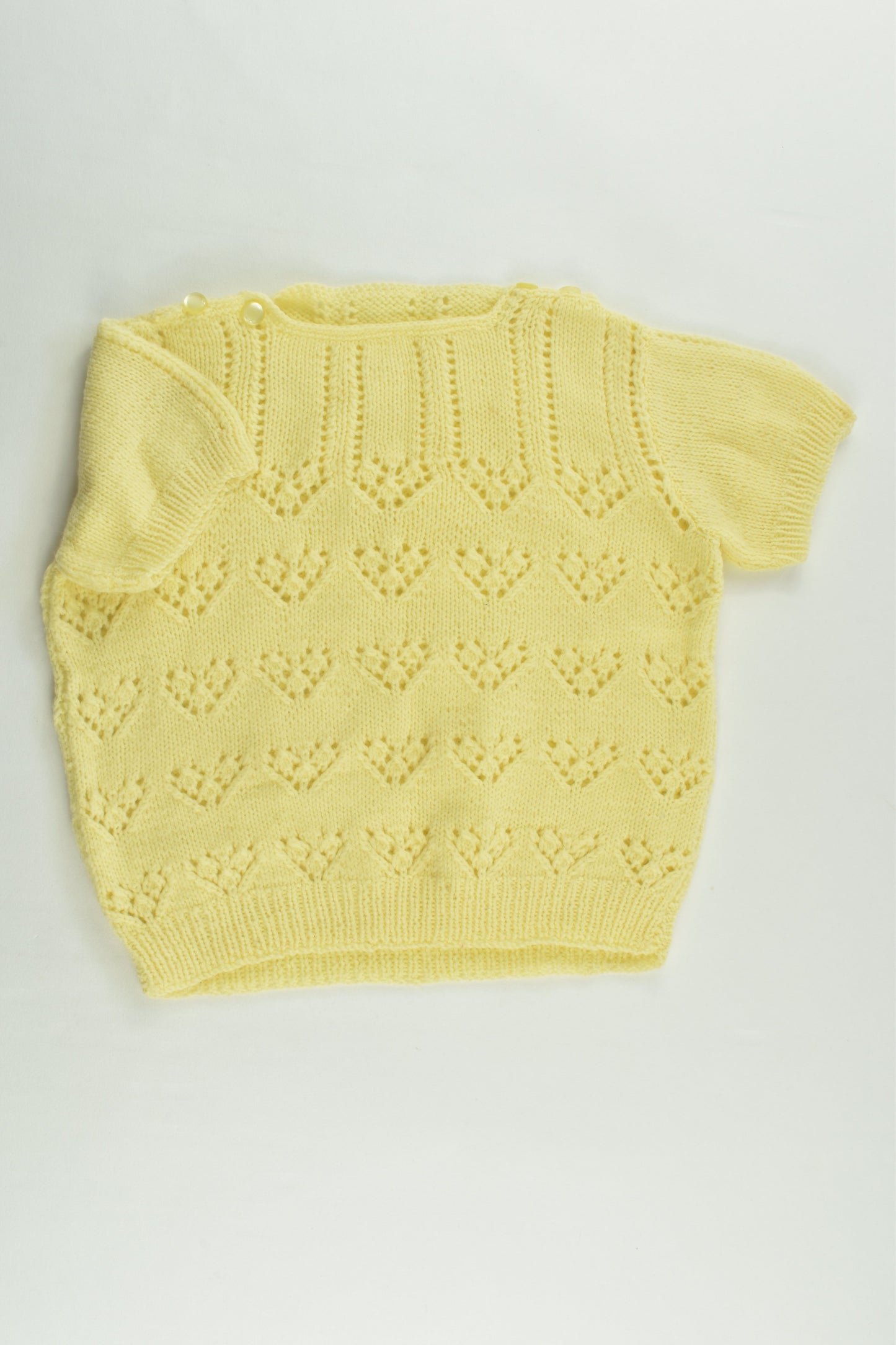 Handmade Size approx 1-2 Knitted Top