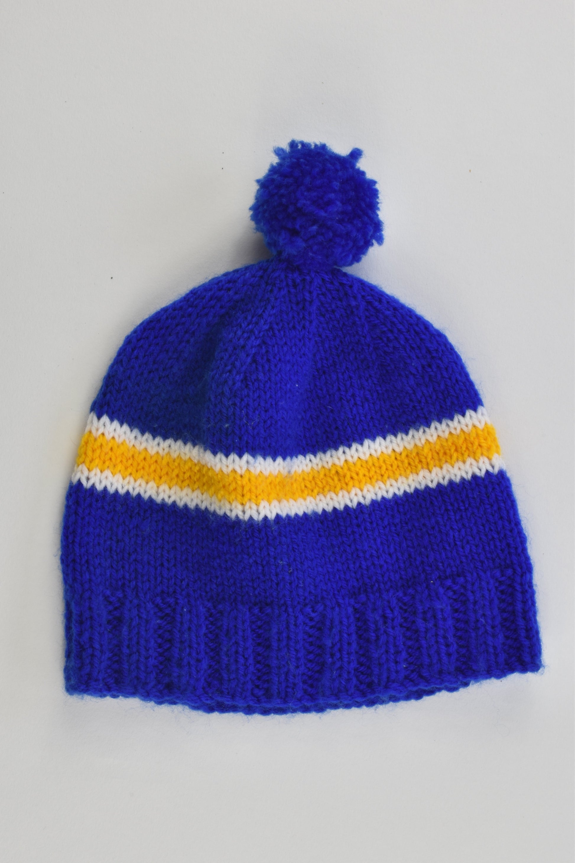 Handmade Size approx 1-2 years Knitted Winter Beanie